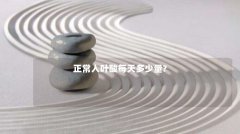正常人叶酸每天多少量?