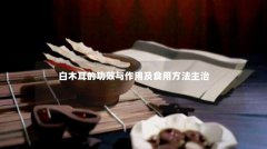 白木耳的功效与作用及食用方法主治