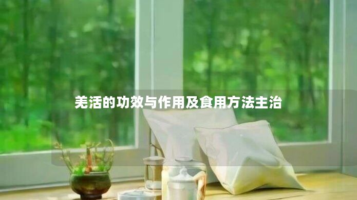羌活的功效与作用及食用方法主治