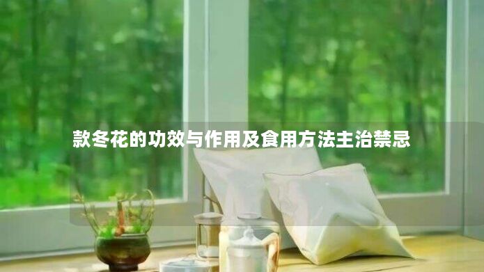 款冬花的功效与作用及食用方法主治禁忌 款冬花的功效与作用及食用方法主治禁忌