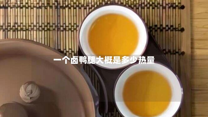 一个卤鸭腿大概是多少热量