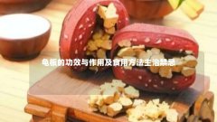 龟板的功效与作用及食用方法主治禁忌