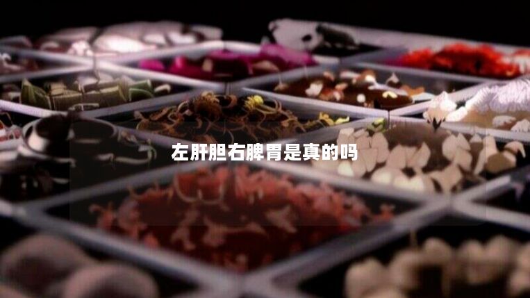 左肝胆右脾胃是真的吗 左肝胆右脾胃是真的吗