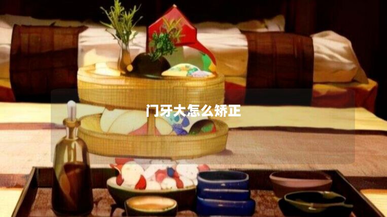 门牙大怎么矫正 门牙大怎么矫正