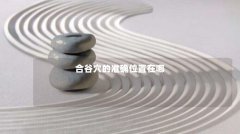合谷穴的准确位置在哪
