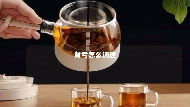 肾亏怎么调理 肾亏怎么调理