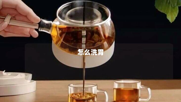 怎么洗胃