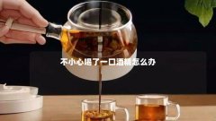 不小心喝了一口酒精怎么办