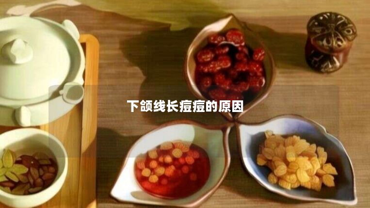 下颌线长痘痘的原因