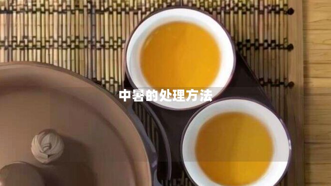 中暑的处理方法