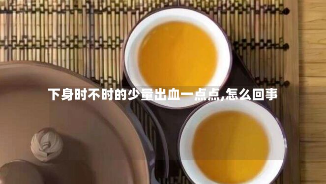 下身时不时的少量出血一点点,怎么回事